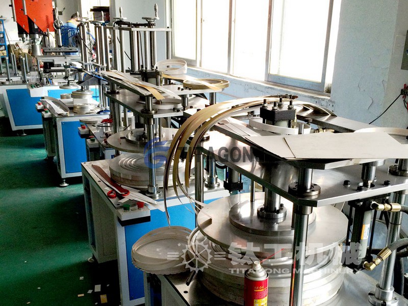 蛋糕盒卷边机|油压型带加热