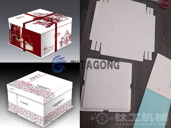 蛋糕盒是如何生产出来的，需要用到哪些蛋糕盒成型设备
