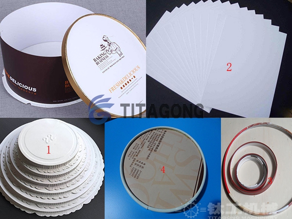 圆形蛋糕盒有哪几部分组成