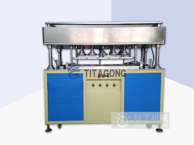 高精密吸塑圆筒盖飞边机