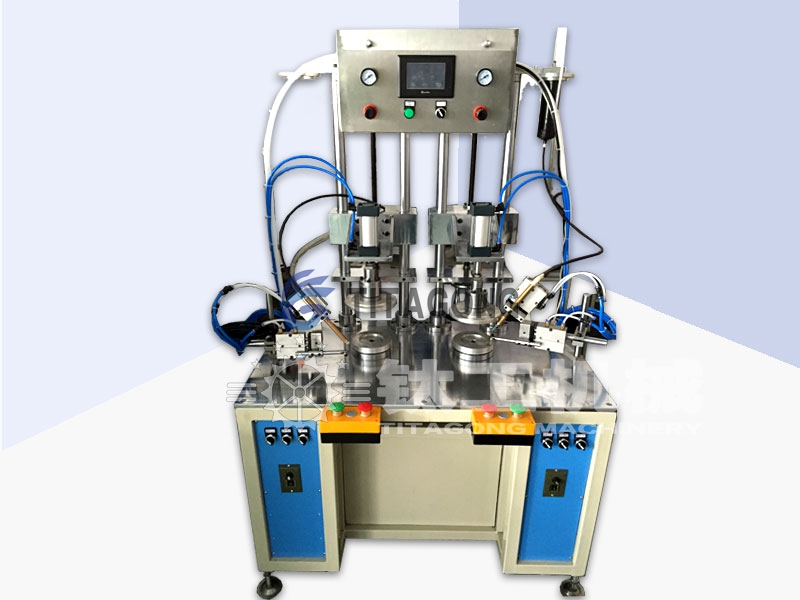 双工位底盖上胶机