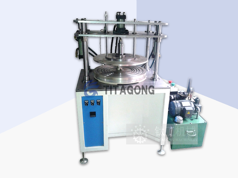 新款蛋糕盒卷边机|盖子边内卷不反弹