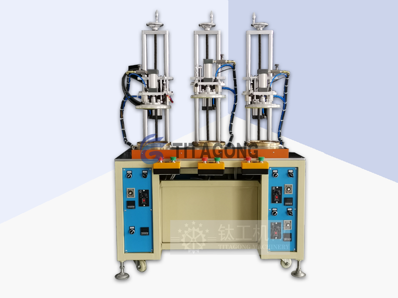 锥形圆筒卷边机 异形吸塑卷边