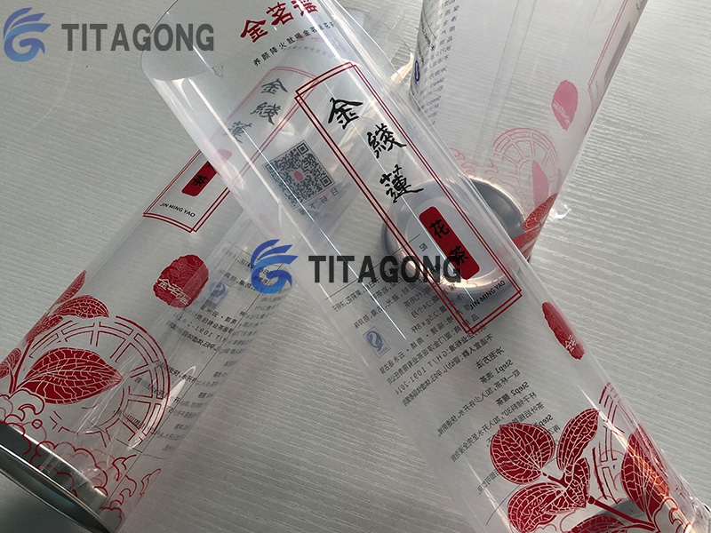 PET | PVC马口铁盖印刷圆筒 塑料罐透明茶叶圆桶