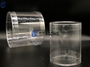 PVC|PET透明塑料圆筒包装 多种尺寸吸塑盖圆桶
