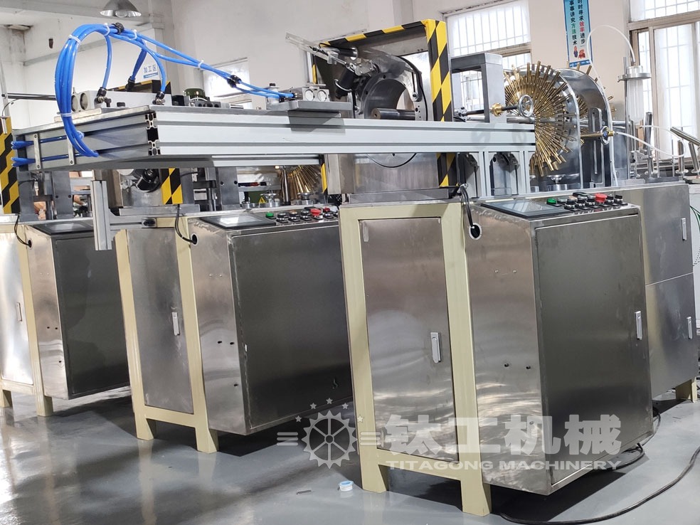 PVC|PET塑料圆形吸塑筒成型机