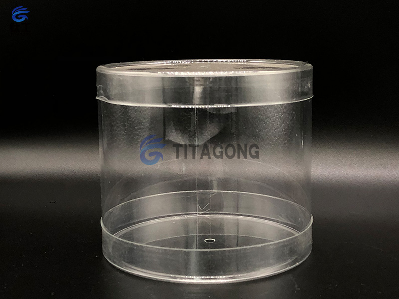 PET材质粘UV胶水圆筒